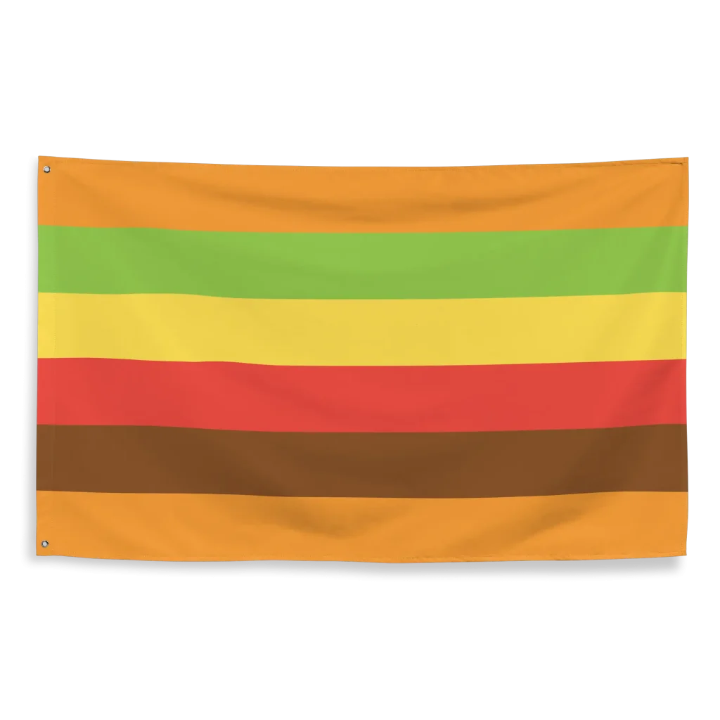 Bandera Orgullo Gordo vista completa