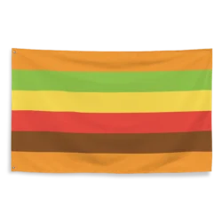 Bandera Orgullo Gordo vista completa