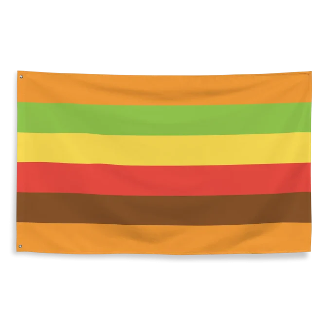 Bandera Orgullo Gordo vista completa