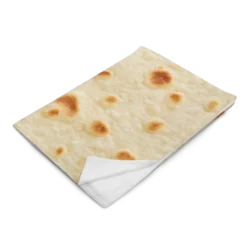 Manta con diseño realista de tortilla de harina – manta cálida y divertida de EnjoyHoy;)