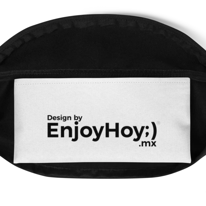 Interior de la Cangurera de Tamal mostrando logotipo de EnjoyHoy;).