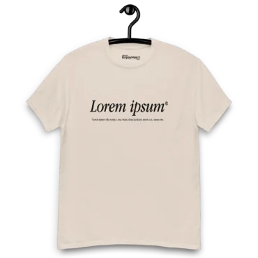 Camiseta Lorem Ipsum