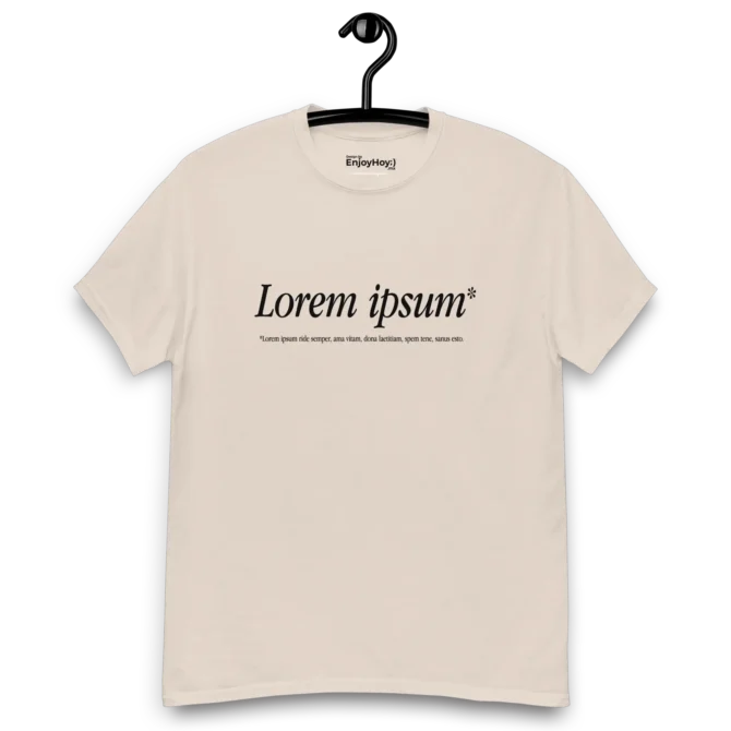 Camiseta Lorem Ipsum