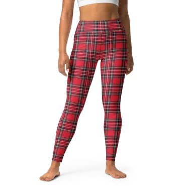 Yoga Leggings Escocés